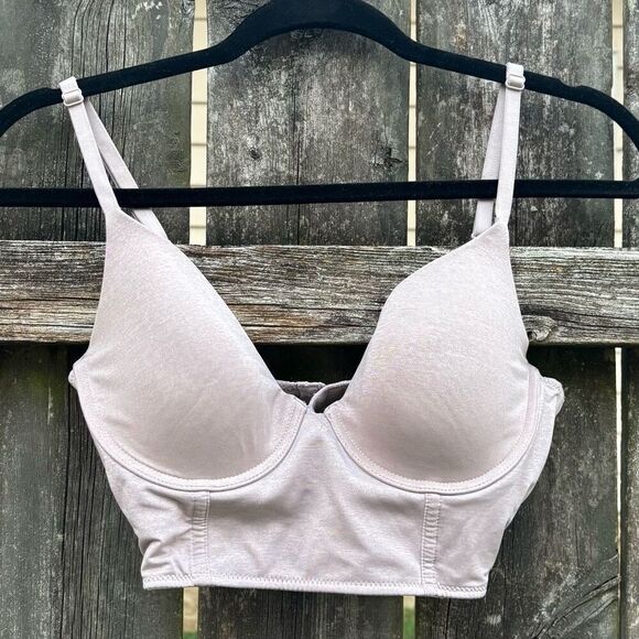 Victoria’s Secret Taupe Uplifting Semi Demi Bra 34C - Picture 1 of 4